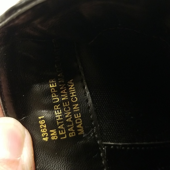 Hot in Hollywood New Black Leather Fringed Heel Boots, 8M, $45 - Picture 9 of 9